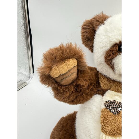 Charlie Bears 2020 Albie Brown White Panda 15" Fully Jointed By Isabelle Lee HTF - Picture 5 of 16